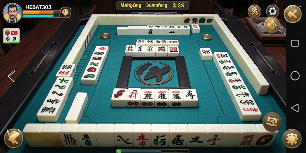 Screenshot HEBAT303 menampilkan keseruan gameplay Mahjong yang penuh tantangan.