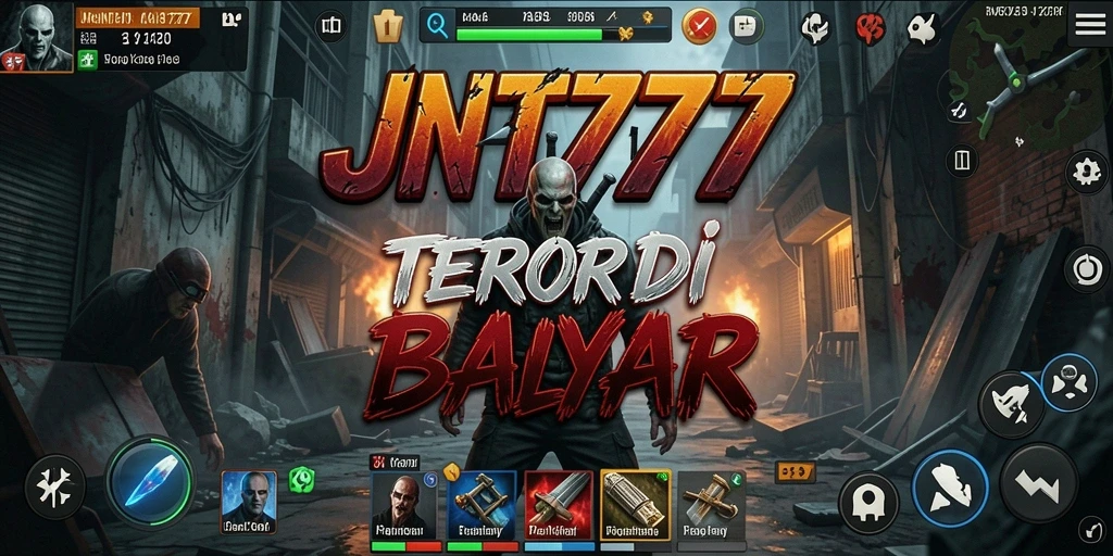 Gameplay menakutkan di JNT777 dengan suasana yang mencekam.