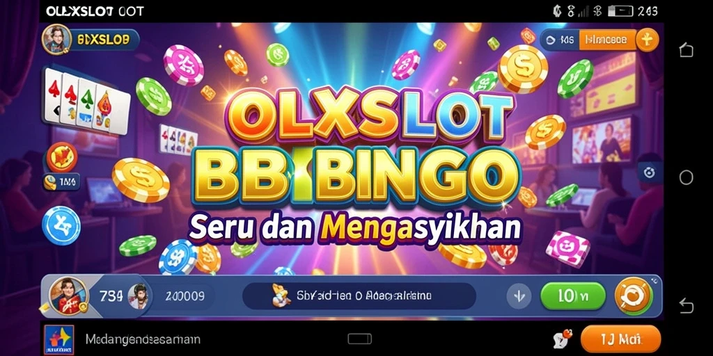Tampilan gameplay seru dalam OLXSLOT Bingo.